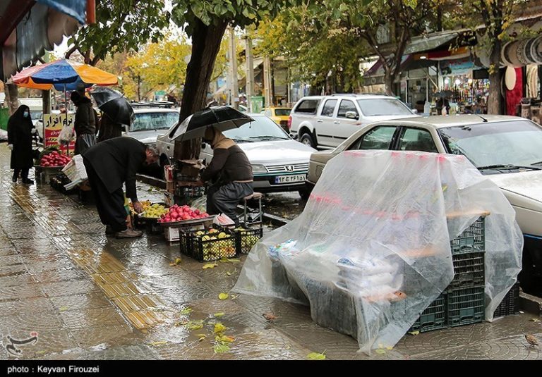 بارندگی سنندج کاهش بارندگی کردستان