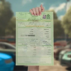مفقودی_برگ سبز خودرو _سنندج_سقز